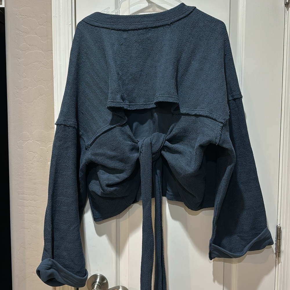 NWT Free People Alyria solid pullover small - Picture 5 of 8